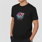 6 7 Meme Kids T-Shirt | Viral TikTok Six Seven Graffiti Youth Tee