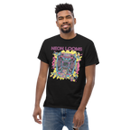 Retro Futuristic Neon Looms Unisex classic tee