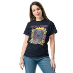 Retro Futuristic Neon Looms Unisex classic tee