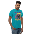 Retro Futuristic Neon Looms Unisex classic tee