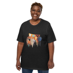 Unisex Abstract Paint T-Shirt