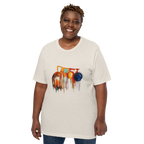 Unisex Abstract Paint T-Shirt
